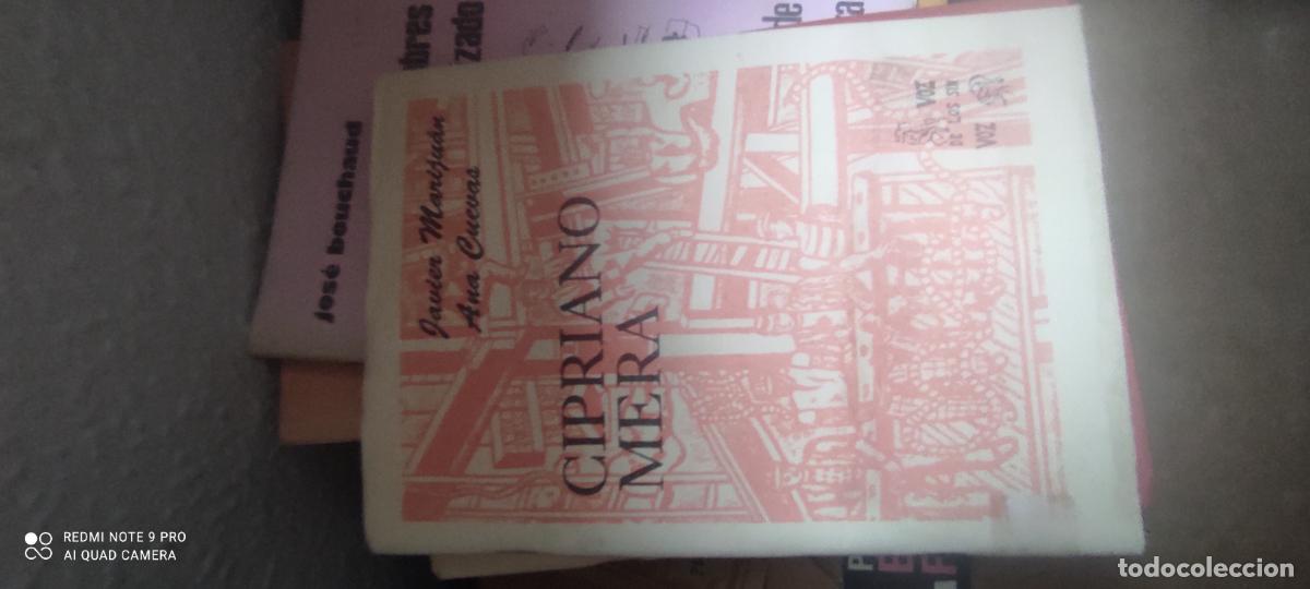 Libros de segunda mano: Cipriano Mera biograf&iacute;a del anarquista Javier Mariju&aacute;n y Ana Cuevas Voz de los sin voz n&ordm; 176