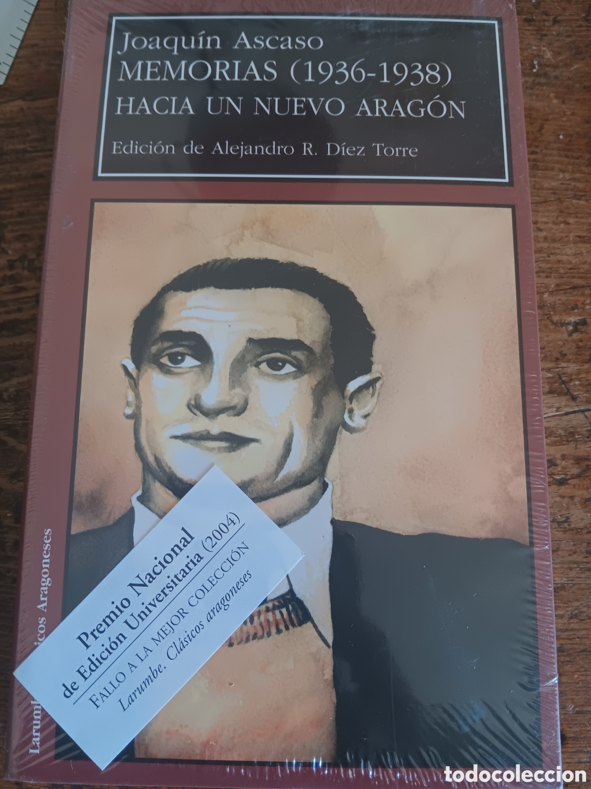 Libros de segunda mano: MEMORIAS (1936-1938) HACIA UN NUEVO ARAG&Oacute;N JOAQU&Iacute;N ASCASO RETRACTILADO ORIGINAL