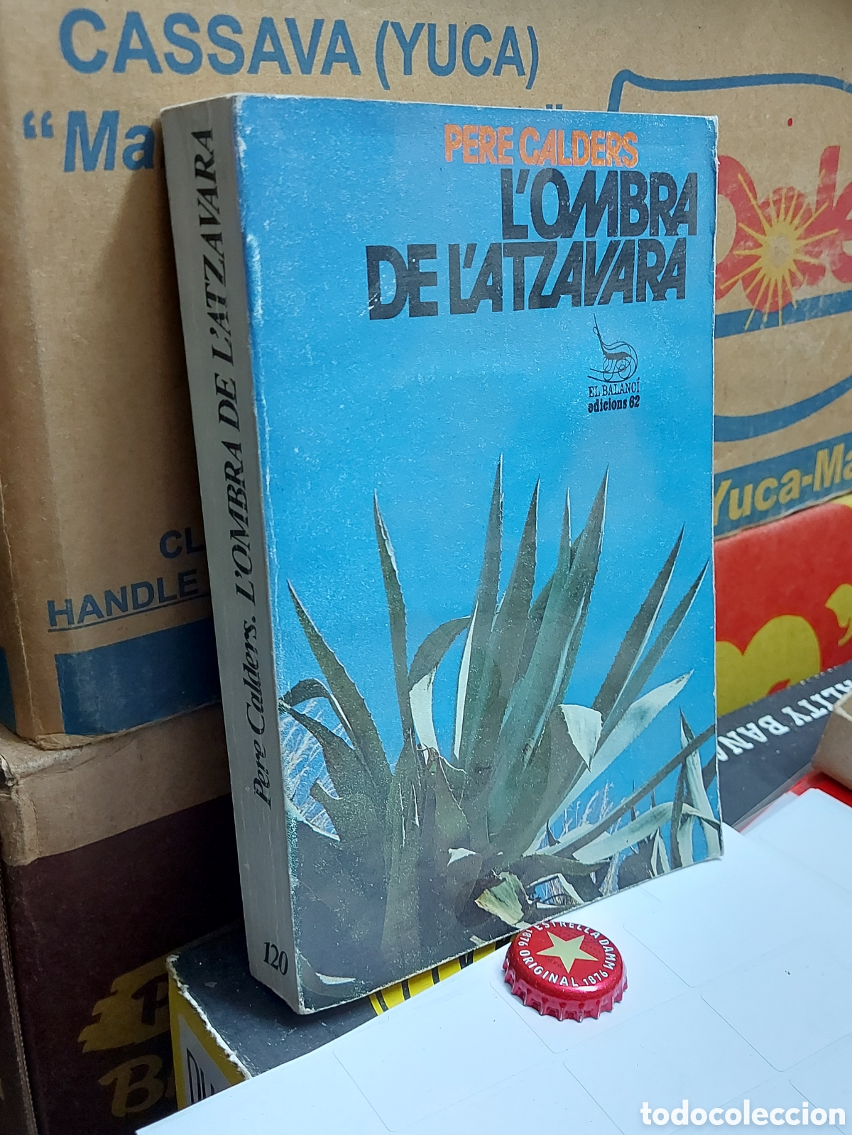 Libros de segunda mano: L'HOMBRA DE L'ATZAVARA any 1981