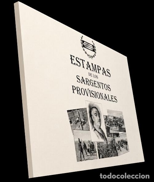 Libros de segunda mano: GUERRA CIVIL. FRANCO. ESTAMPAS DE SARGENTOS PROVISIONALES. ALBUM GRAFICO. KALLMEYER Y GAUTIER.