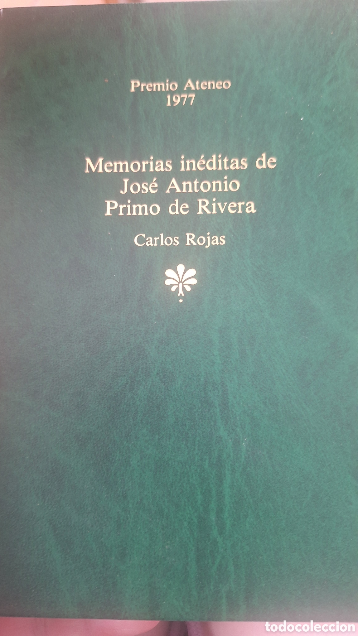 Libros de segunda mano: Memorias in&eacute;ditas,jose antonio primo de rivera