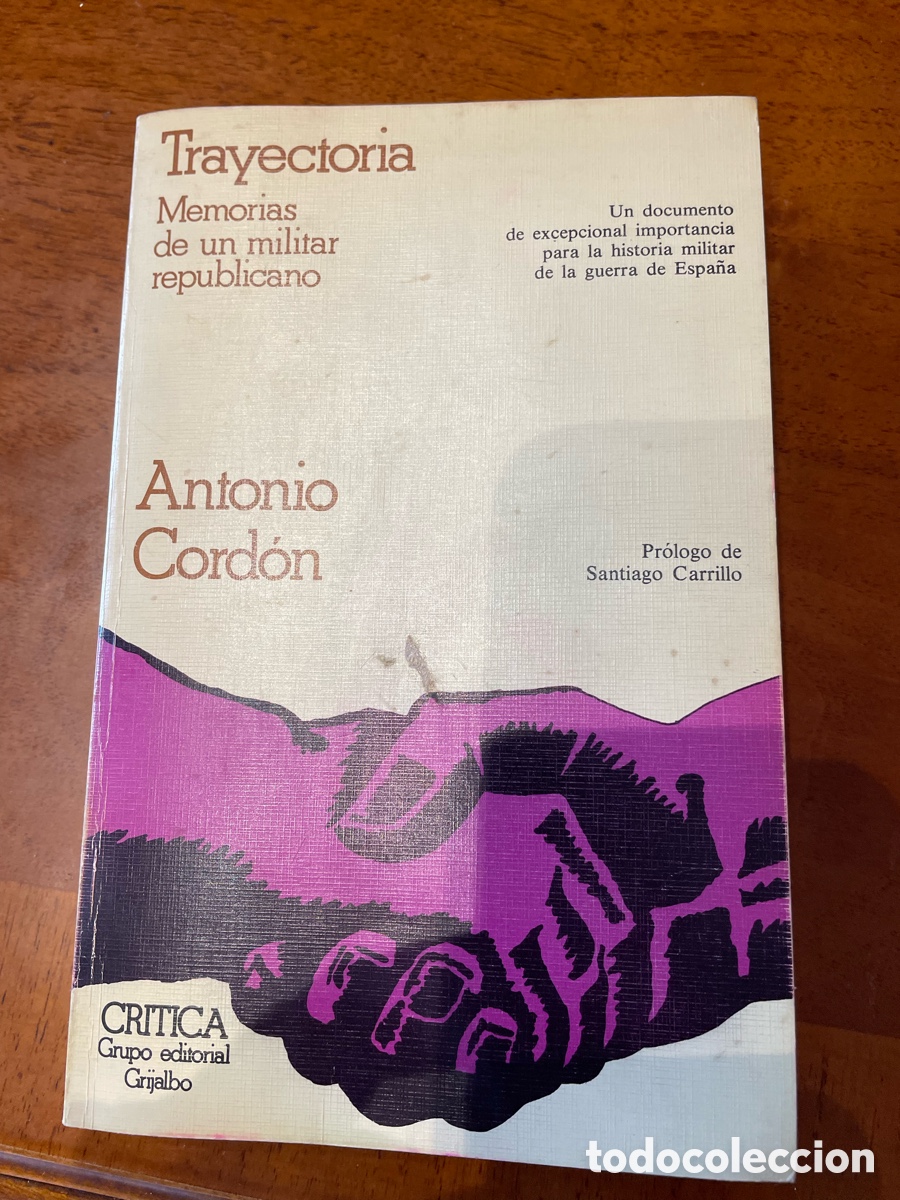 Libros de segunda mano: Trayectoria. Antonio cord&oacute;n. Editorial cr&iacute;tica