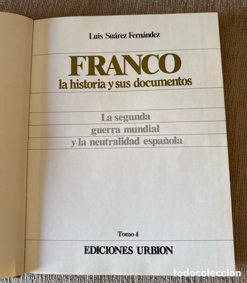 Libros de segunda mano: Franco. La Historia y sus documentos. - Foto 4
