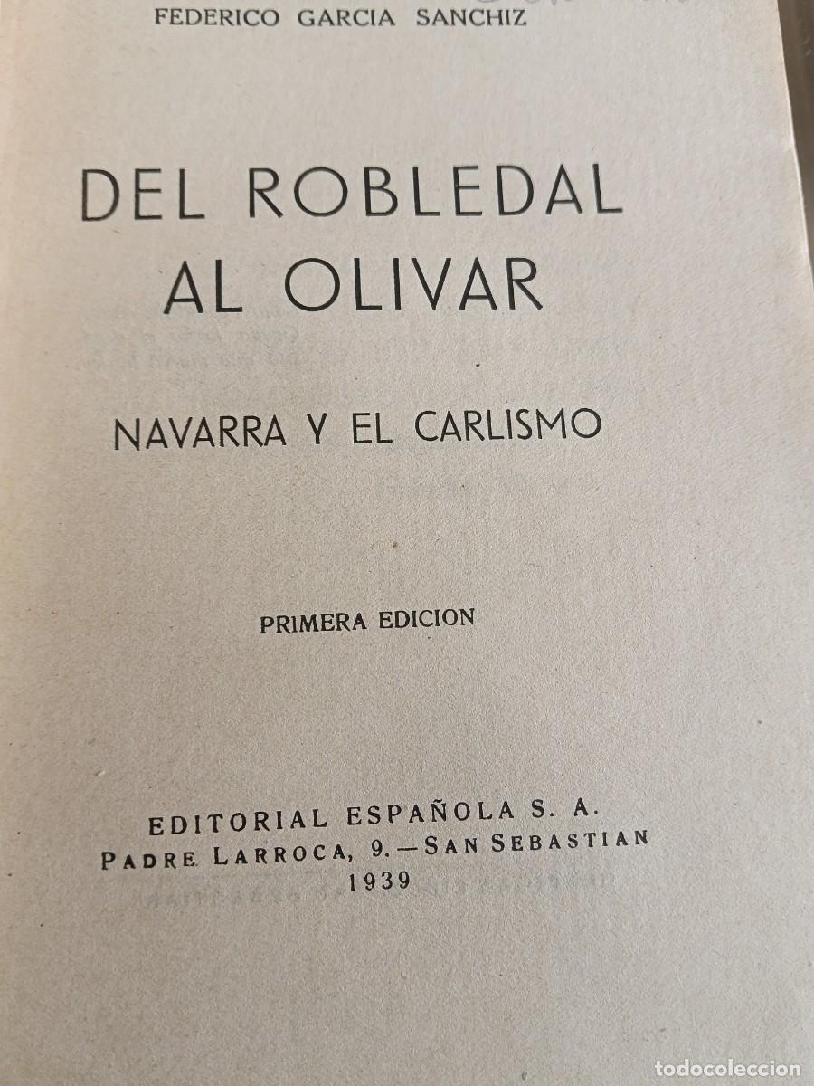 Libros de segunda mano: Del Robledal al Olivar - Foto 2