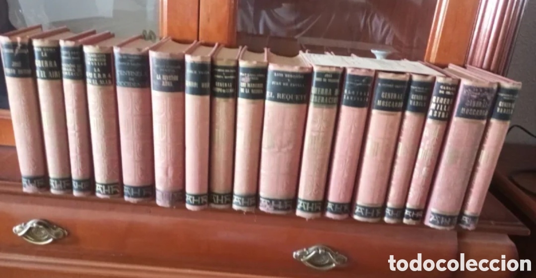 Libros de segunda mano: Colecci&oacute;n Completa &rdquo;La Epopeya y sus H&eacute;roes&rdquo; - 17 Tomos - Editorial AHR (A&ntilde;os 50)
