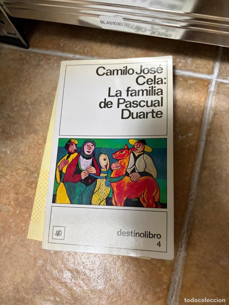 Libros de segunda mano: BLAS103D Camilo Jos&eacute; Cela, La familia de Pascual Duarte, Destino Libro