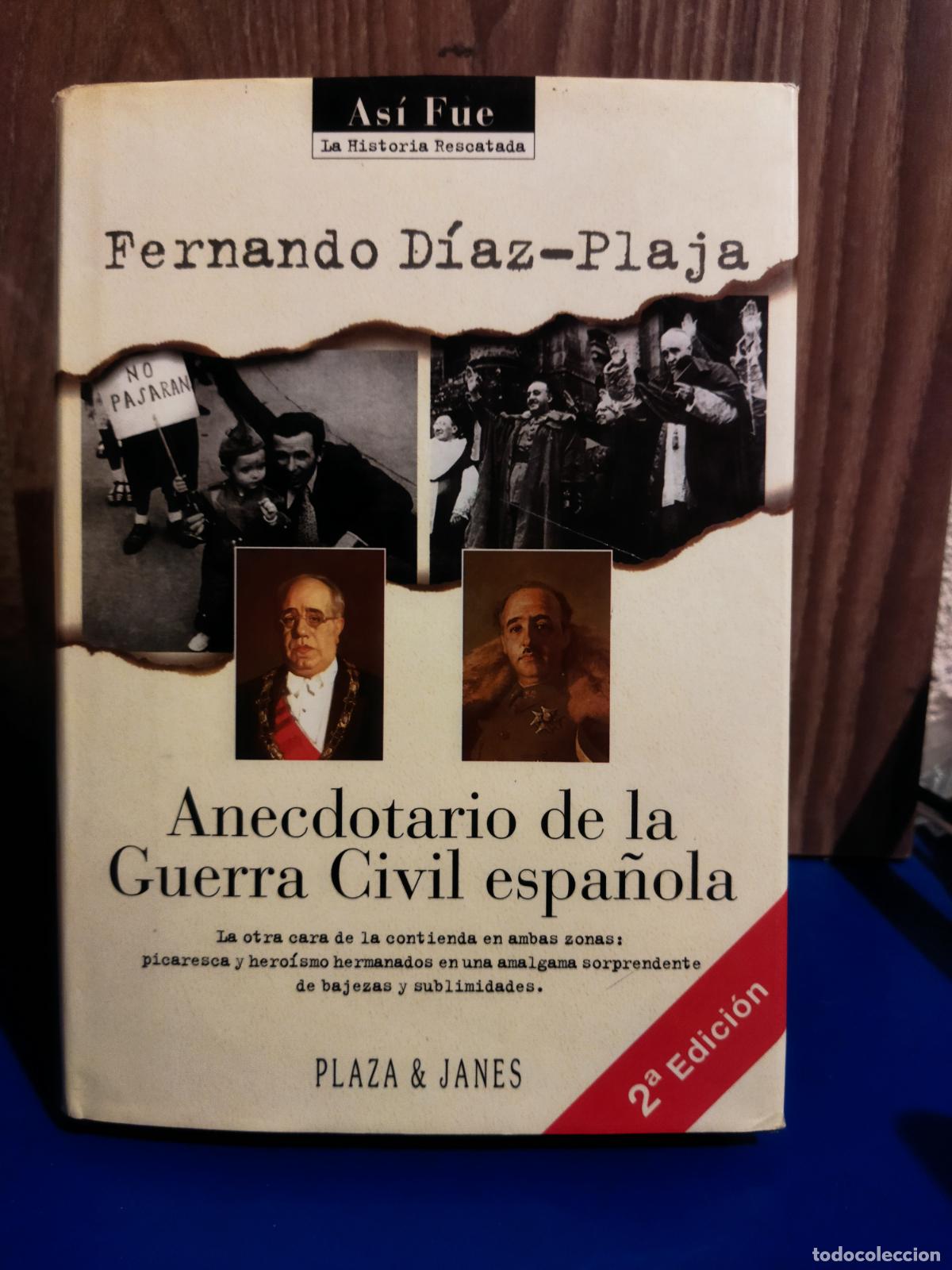 Libros de segunda mano: Anecdotario de la guerra civil espa&ntilde;ola