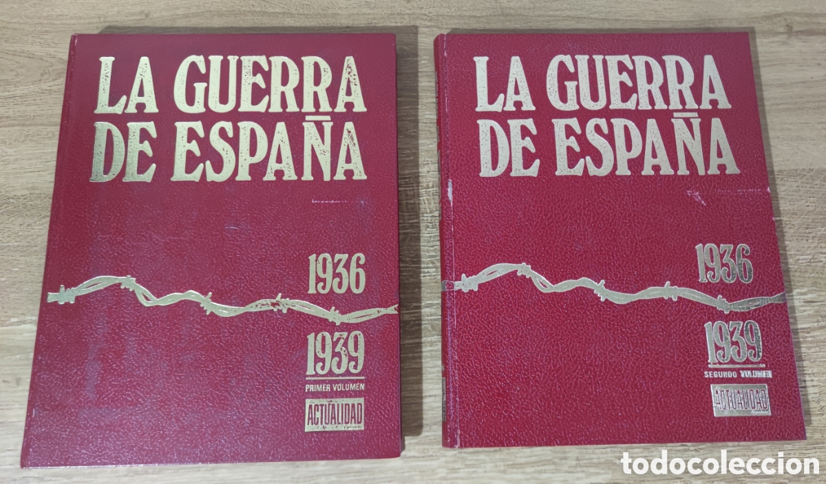 Libros de segunda mano: La Guerra de Espa&ntilde;a 1936-1939. 2 tomos. Actualidad