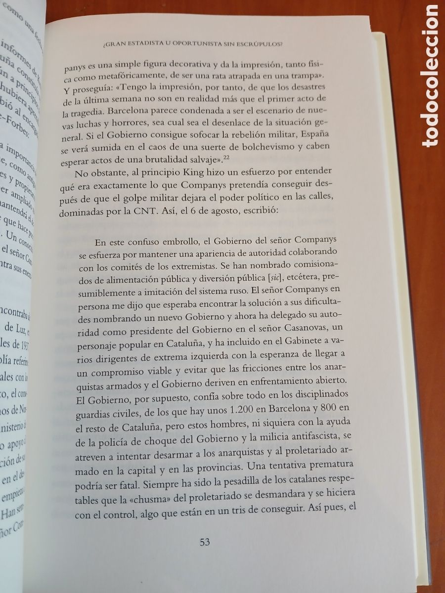 Libros de segunda mano: La P&eacute;rfida Albi&oacute;n. Paul Preston. - Foto 6