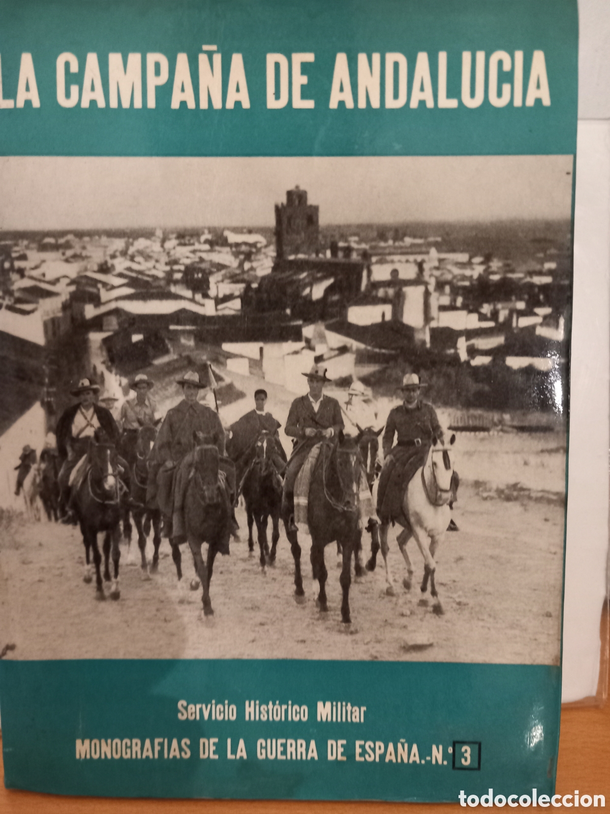 Libros de segunda mano: La Campa&ntilde;a de Andaluc&iacute;a- Mart&iacute;nez Bande - Monografias Guerra de Espa&ntilde;a N&deg;3 - Ed. San Mart&iacute;n, 1969
