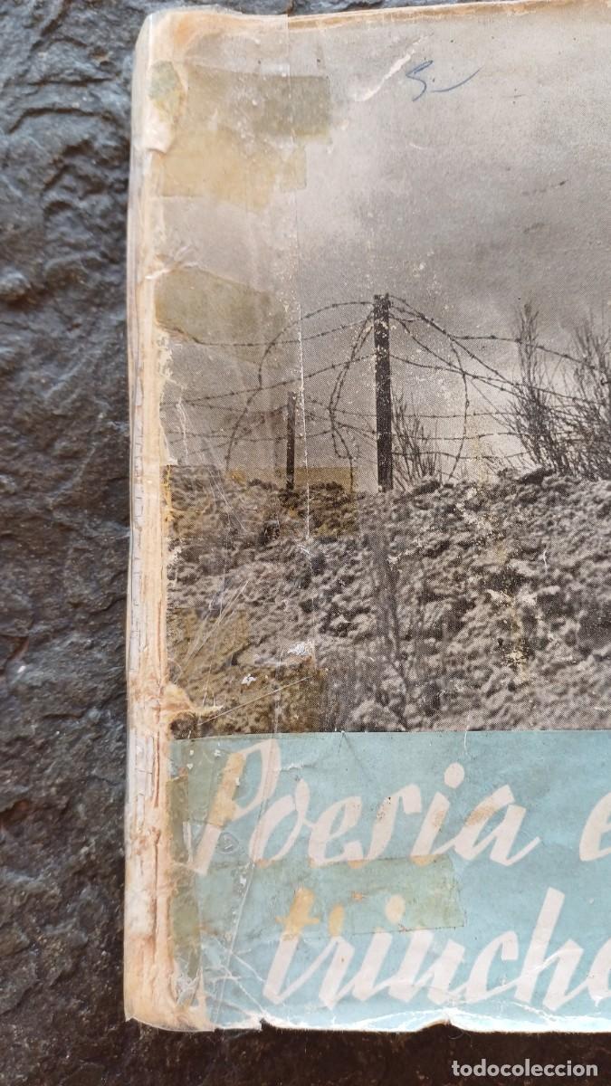 Libros de segunda mano: Poes&iacute;a en las tricheras. Madrid: La Voz del Combatiente, 1937. 143 p. Guerra Civil