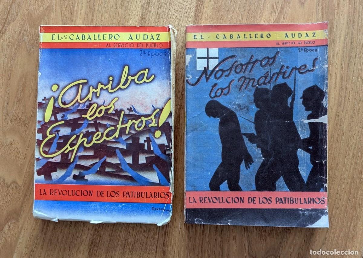 Libros de segunda mano: Lote 2 libros Caballero Audaz. Guerra Civil