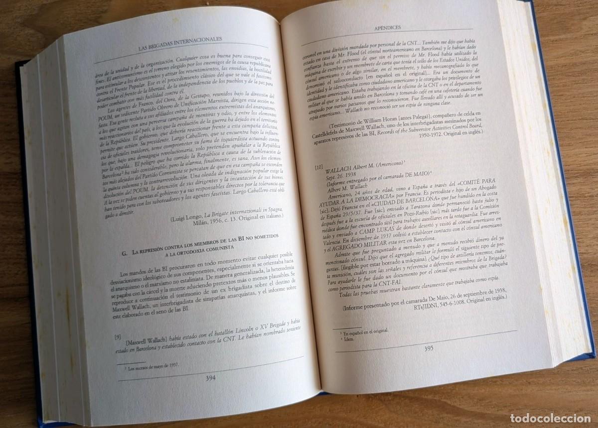 Libros de segunda mano: Las Brigadas Internacionales, de C&eacute;sar Vidal - Foto 7