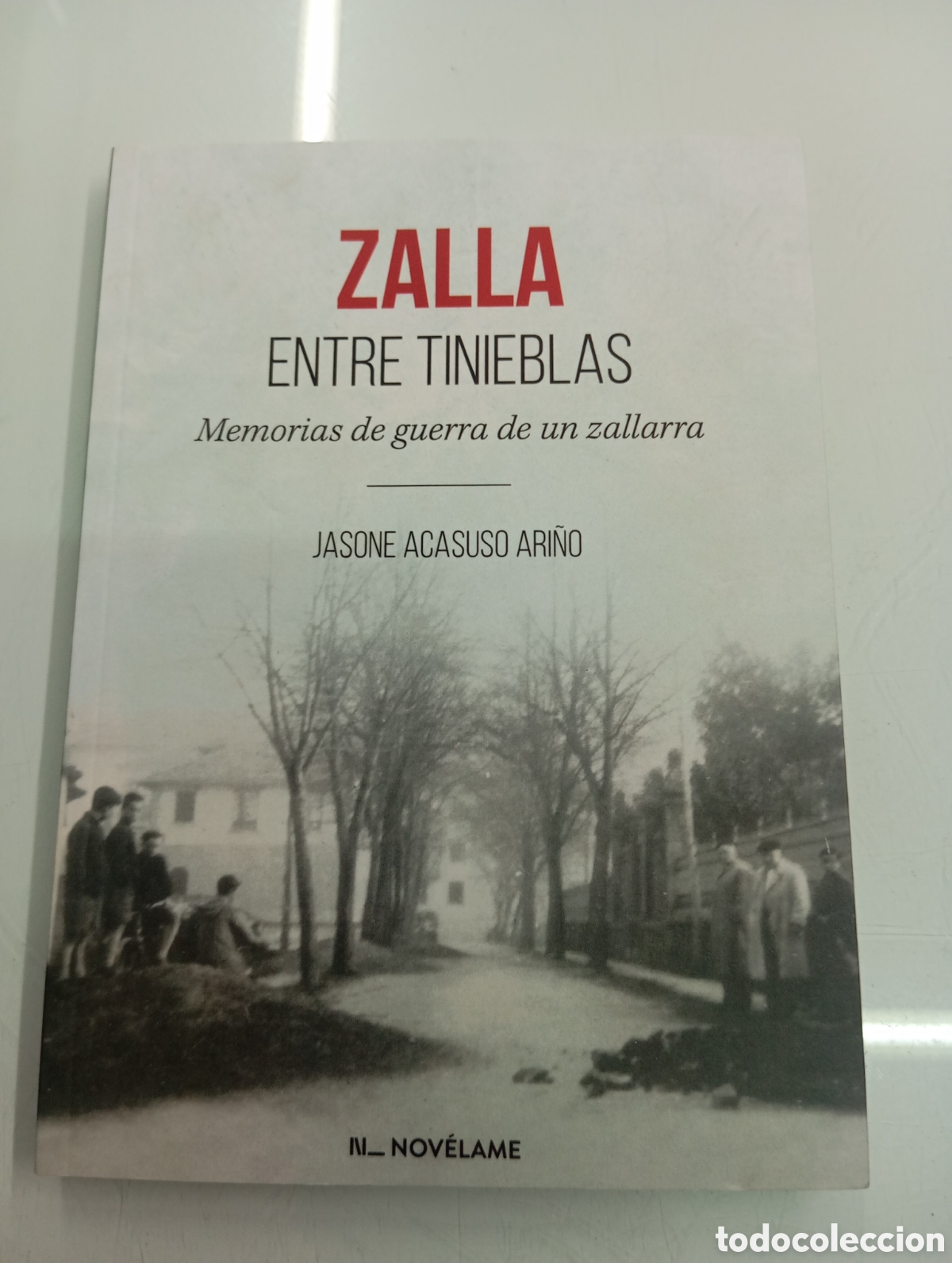 Libros de segunda mano: ZALLA ENTRE TINIEBLA Memorias de guerra de un zallarra Jasone Acasuso Jesus Ari&ntilde;o Maruri PAIS VASCO