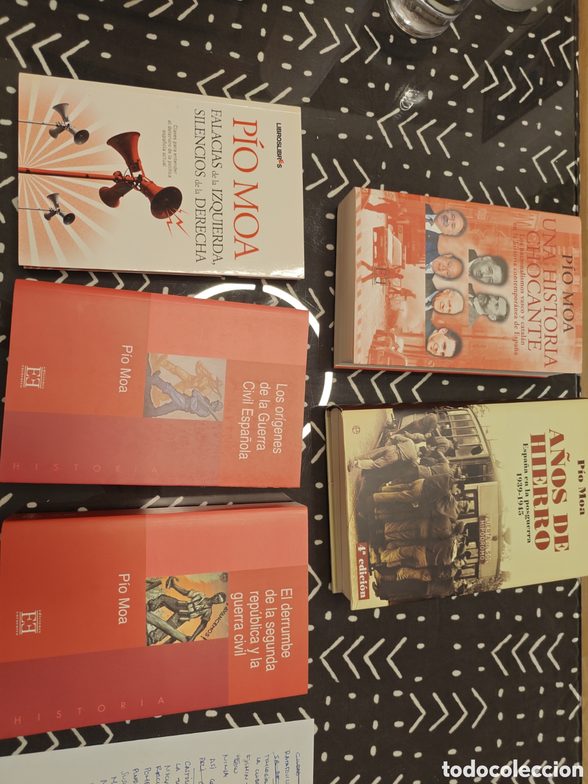 Gebrauchte B&uuml;cher: Lote 5 libros P&iacute;o Moa &ndash; Guerra Civil, Rep&uacute;blica, franquismo y pol&iacute;tica espa&ntilde;ola