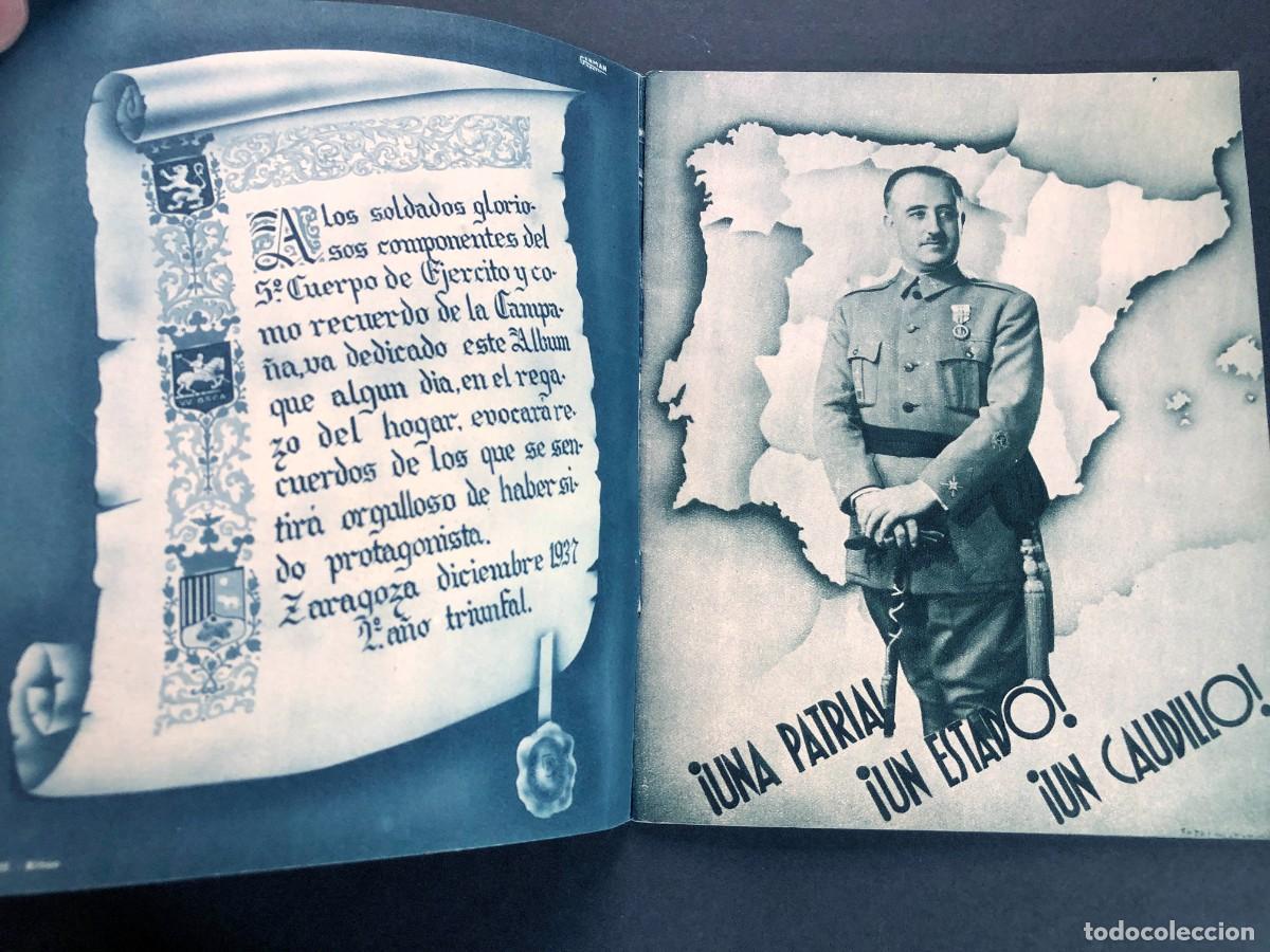 Libros de segunda mano: ESTAMPAS DE LA GUERRA / 5&ordm; CUERPO DE EJERCITO / ZARAGOZA JUNTA RECAUDATORIA A&Ntilde;O 1937