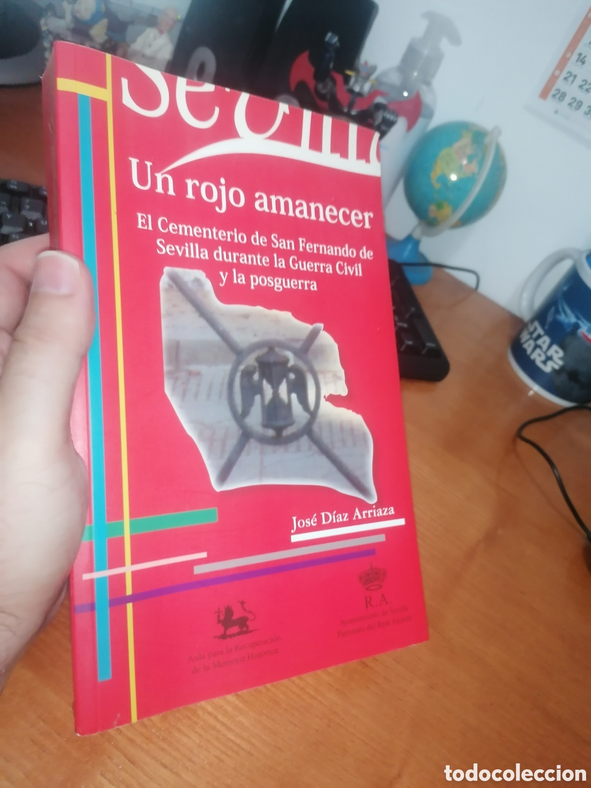 Libros de segunda mano: Libro: UN ROJO AMANECER Jos&eacute; D&iacute;az Arriaza