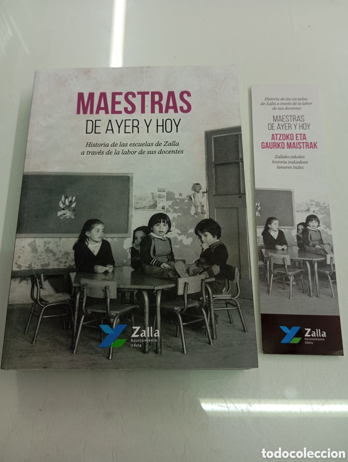 Libros de segunda mano: MAESTRAS DE AYER Y HOY Historia de las escuelas de Zalla a traves de la labor de sus docentes VASCO