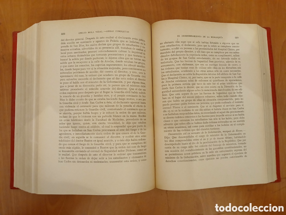 Libros de segunda mano: Obras Completas. Emilio Mola Vidal. - Foto 10