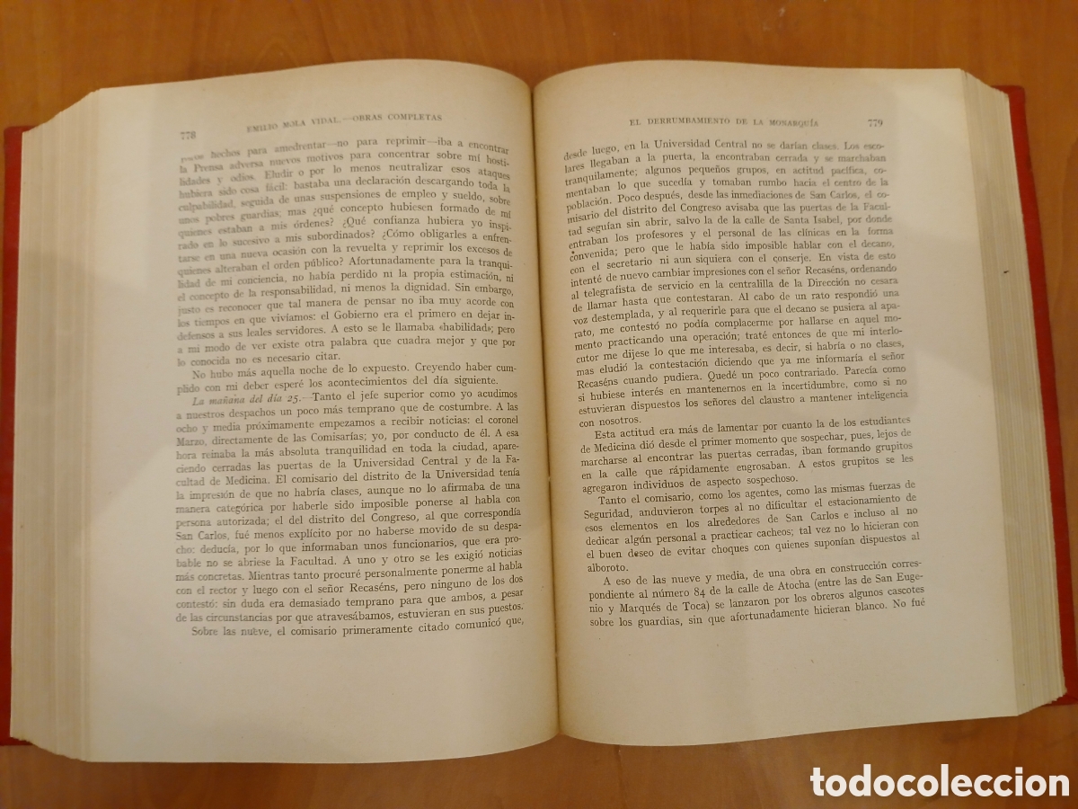Libros de segunda mano: Obras Completas. Emilio Mola Vidal. - Foto 11
