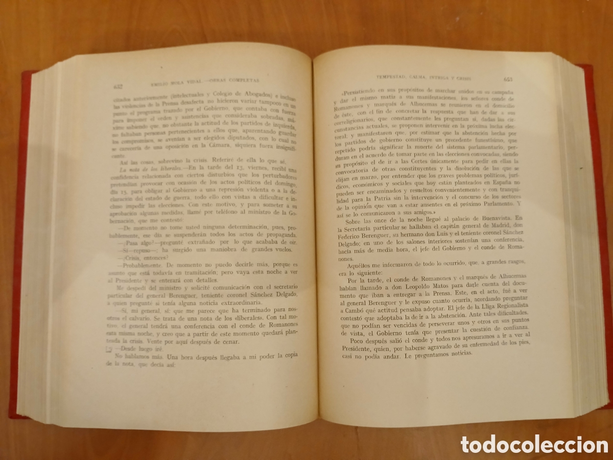 Libros de segunda mano: Obras Completas. Emilio Mola Vidal. - Foto 12