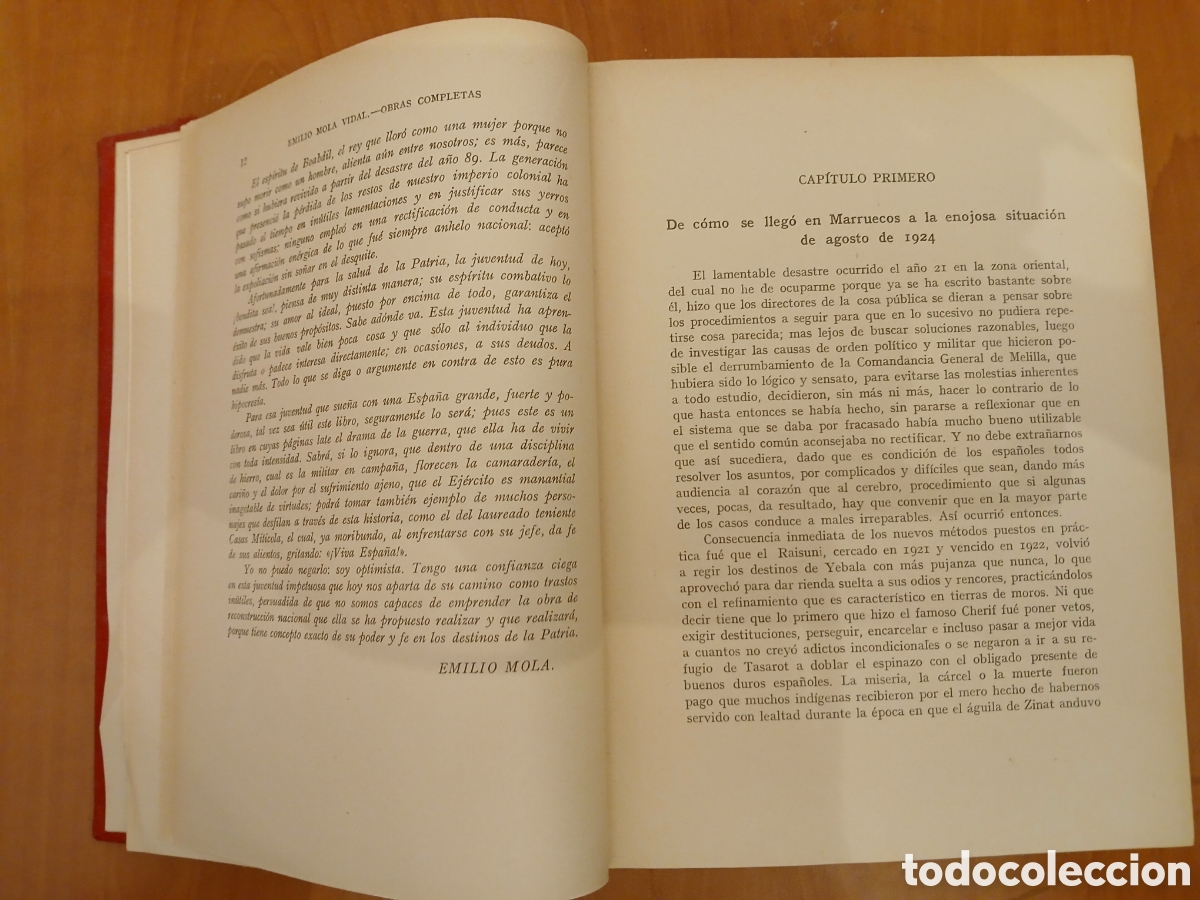 Libros de segunda mano: Obras Completas. Emilio Mola Vidal. - Foto 19