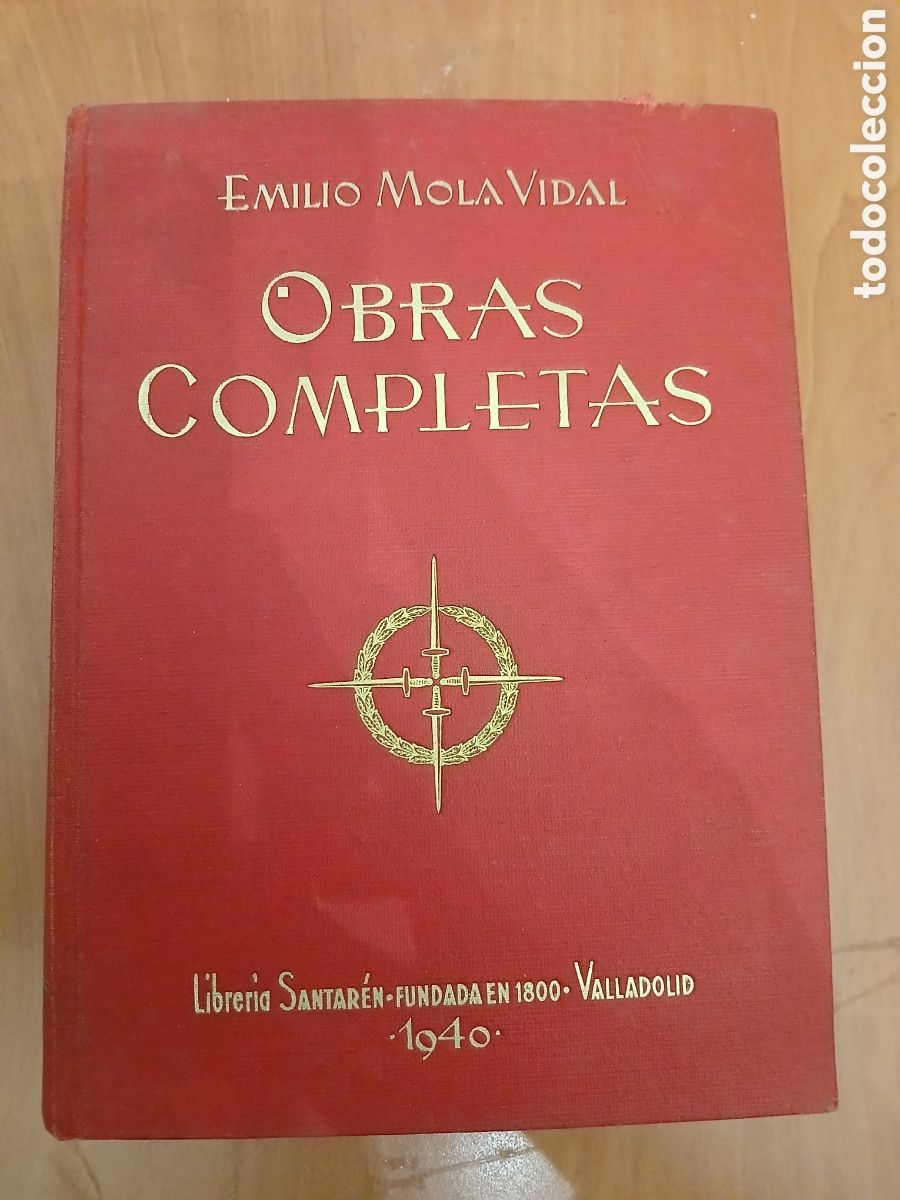 Libros de segunda mano: Obras Completas. Emilio Mola Vidal.