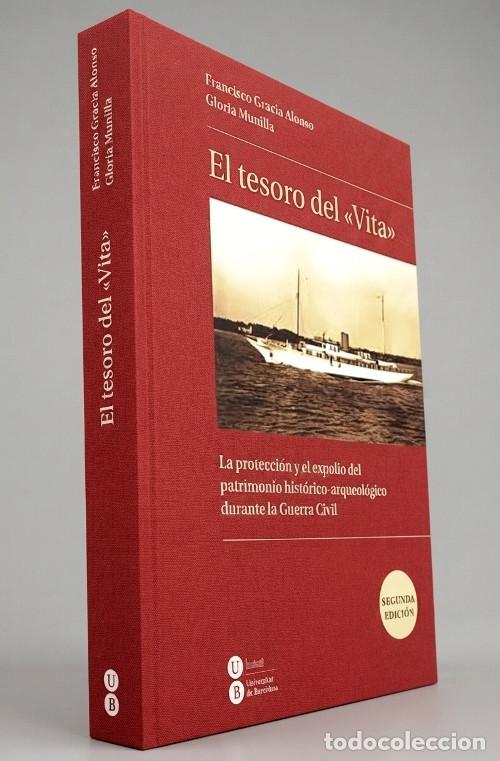 Libros de segunda mano: M3524 - TESORO DEL VITA. GUERRA CIVIL. PROTECCION Y EXPOLIO DEL PATRIMONIO HISTORICO ARQUEOLOGICO.