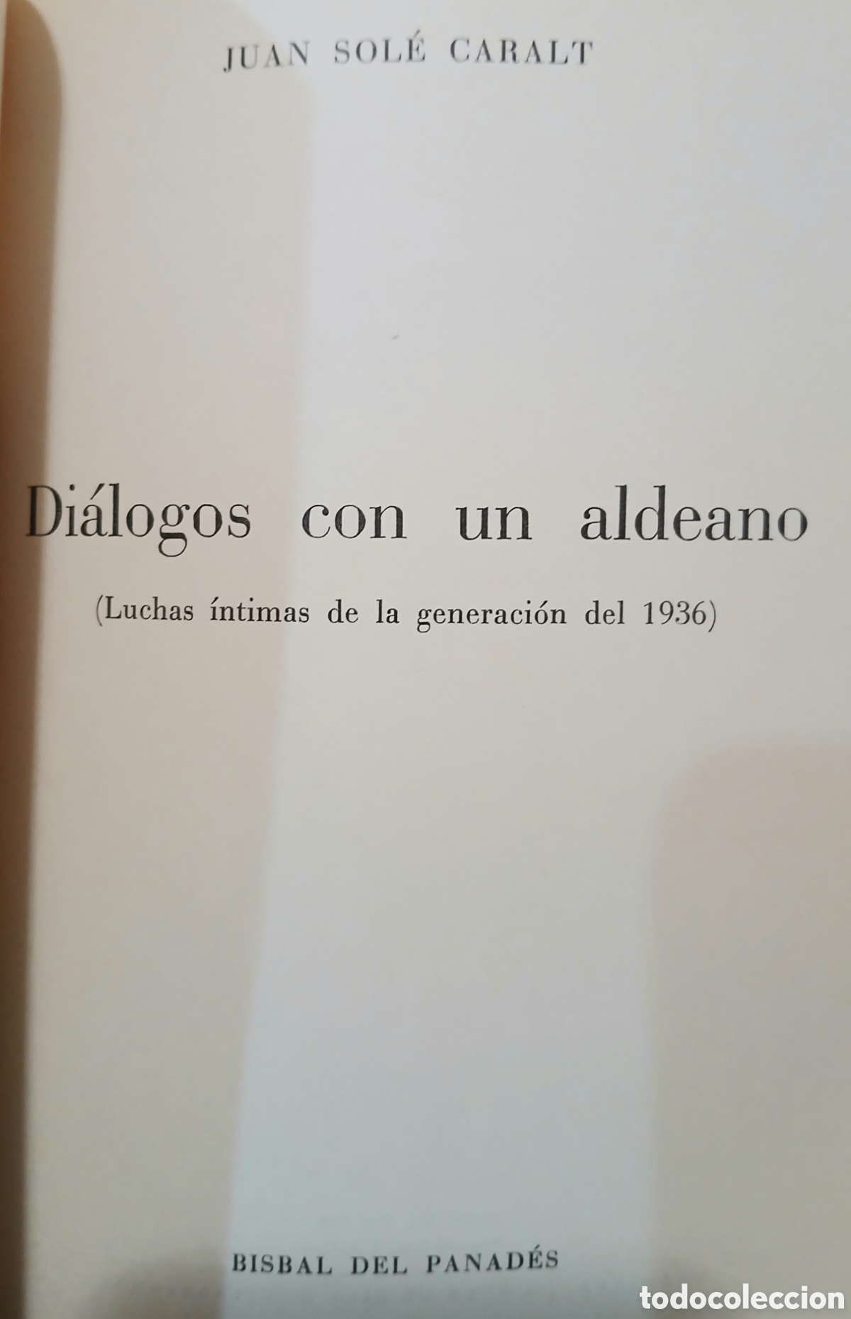 Libros de segunda mano: Di&aacute;logos con un aldeano - Foto 2