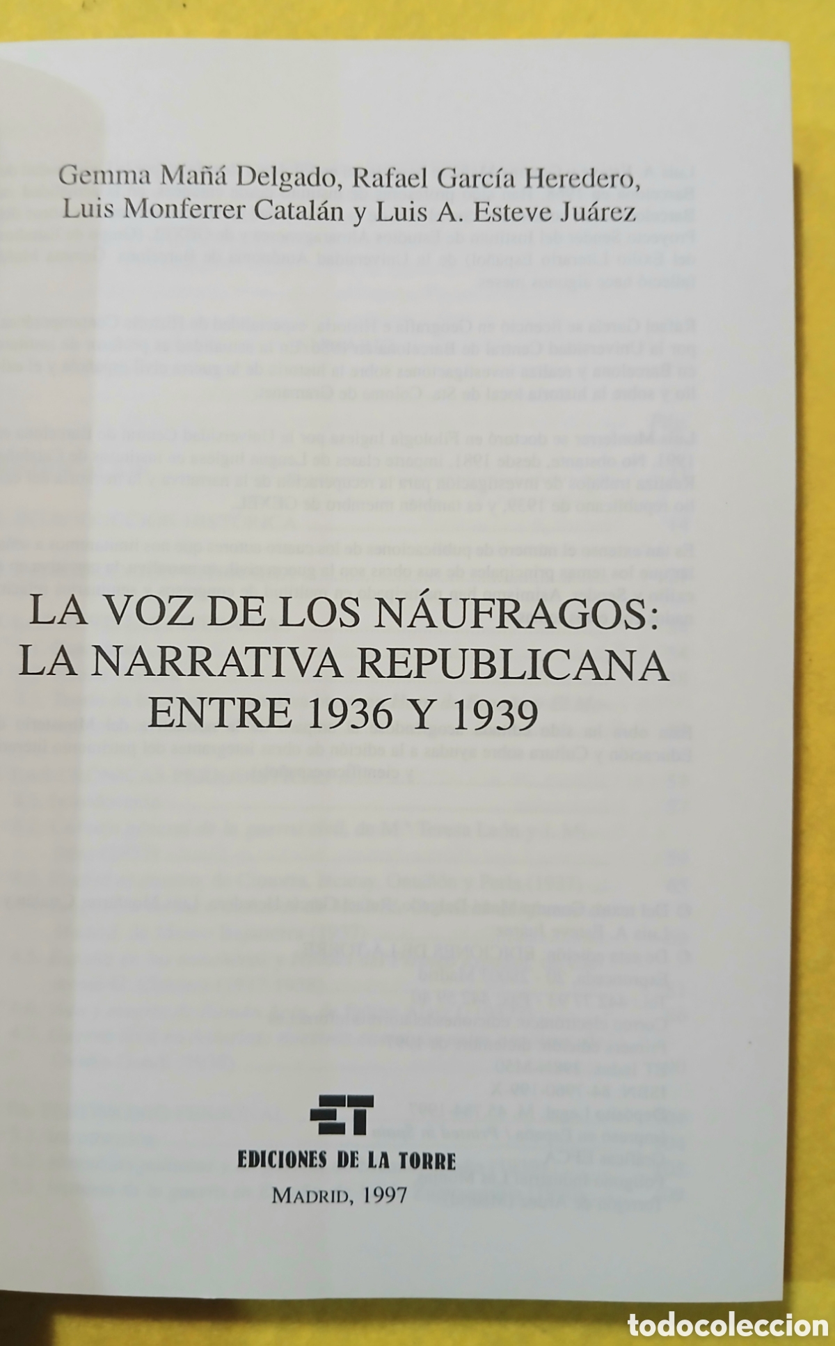 Libros de segunda mano: La voz de los na&uacute;frqgos - Foto 2