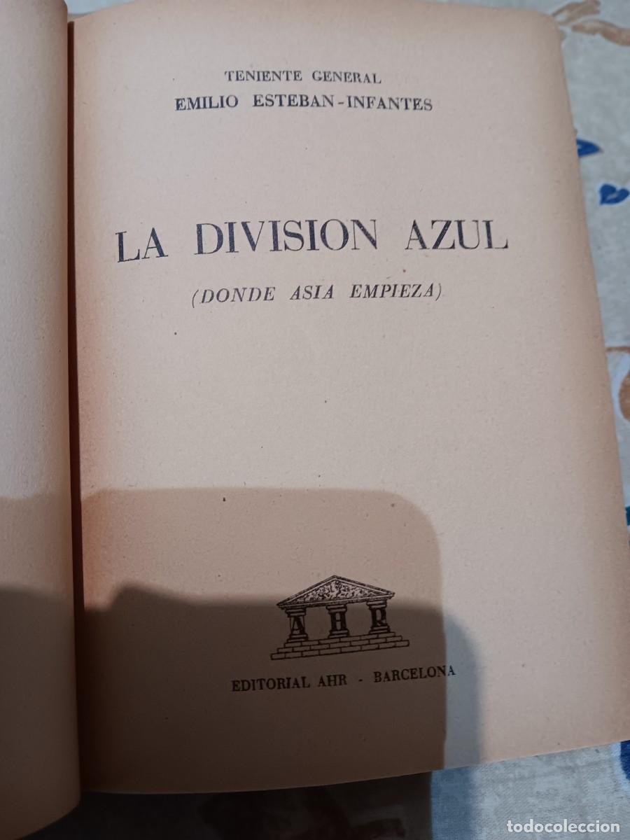 Libros de segunda mano: La Divisi&oacute;n Azul 1a edici&oacute;n - Foto 2