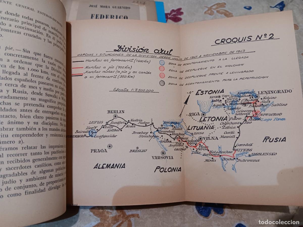 Libros de segunda mano: La Divisi&oacute;n Azul 1a edici&oacute;n - Foto 4