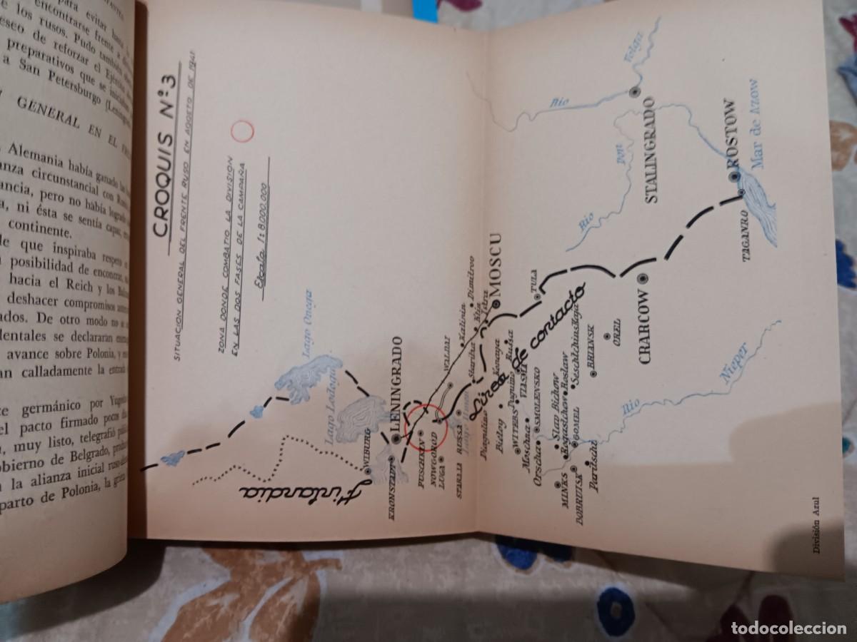 Libros de segunda mano: La Divisi&oacute;n Azul 1a edici&oacute;n - Foto 5