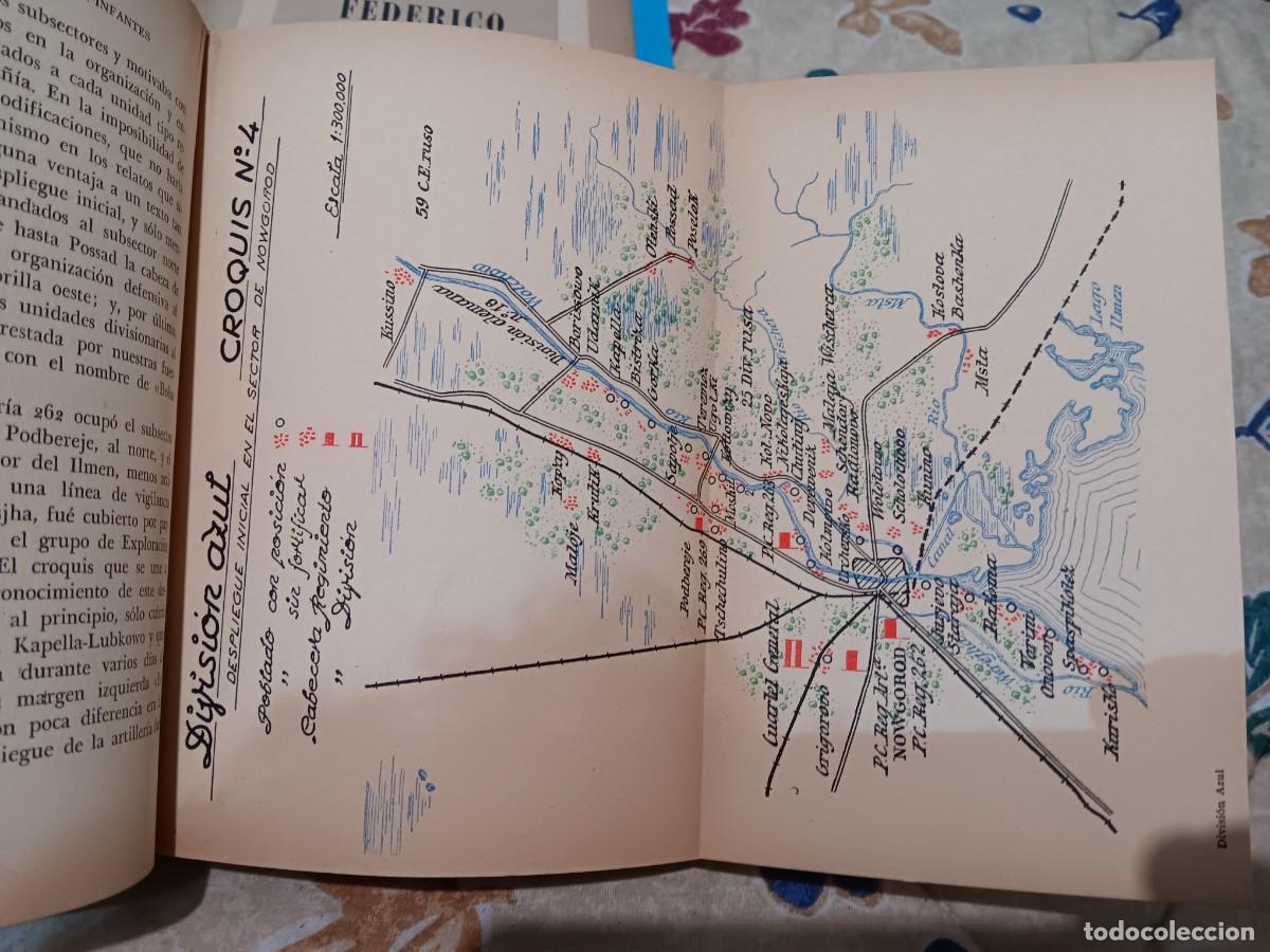 Libros de segunda mano: La Divisi&oacute;n Azul 1a edici&oacute;n - Foto 6