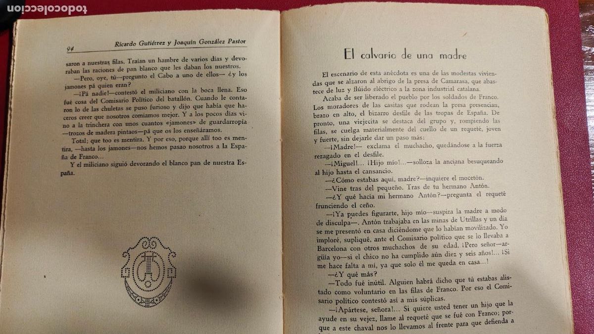 Libros de segunda mano: ANECDOTARIO DE LA GESTA ESPA&Ntilde;OLA - - Foto 3