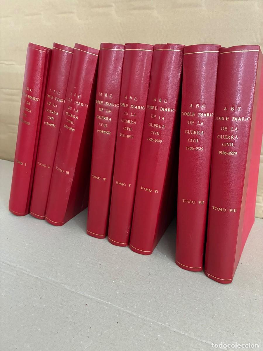 Libri di seconda mano: ABC, 1936-1939: Doble diario de la Guerra Civil (Obra completa en 8 tomos encuadernados)