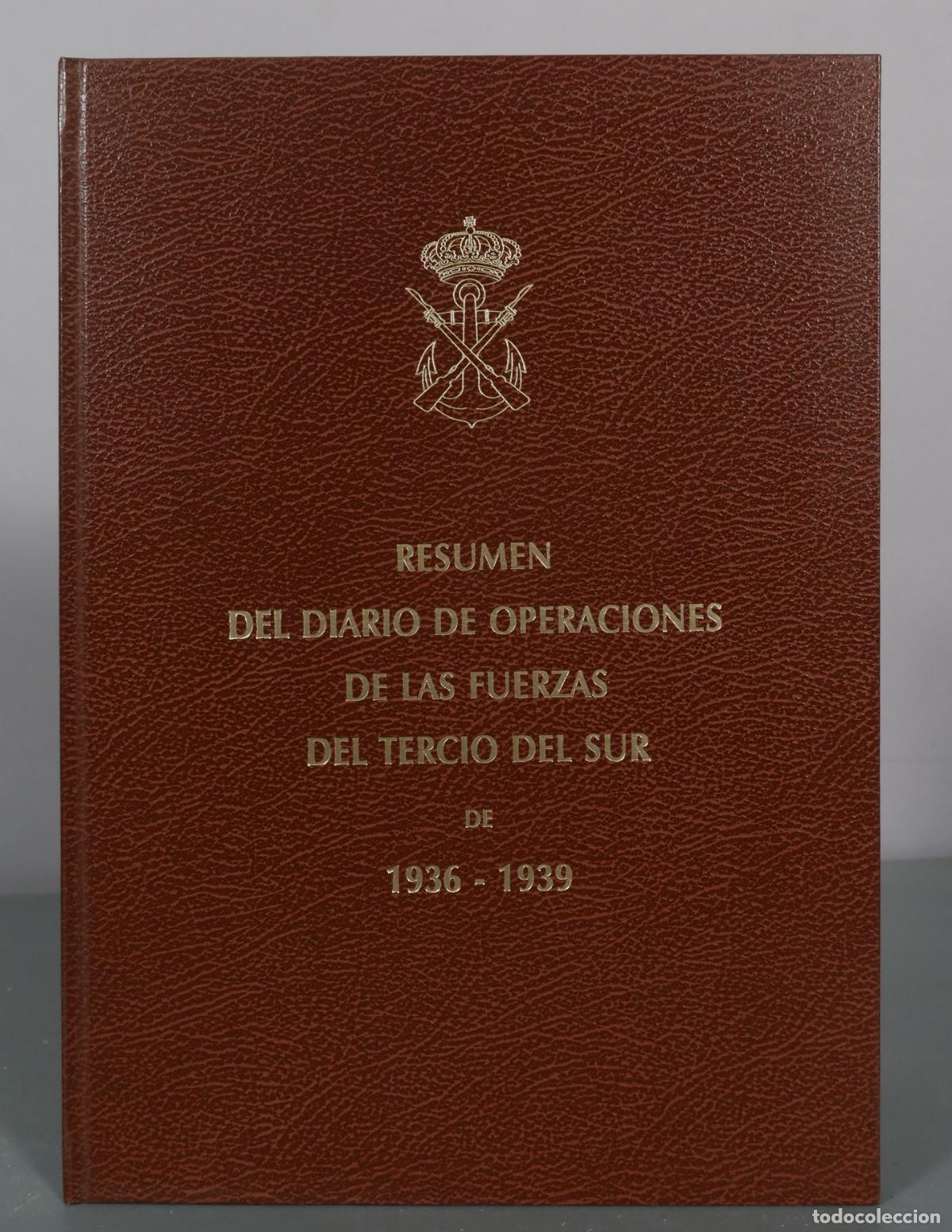 Libri di seconda mano: Resumen del diario de operaciones de las fuerzas del Tercio del Sur