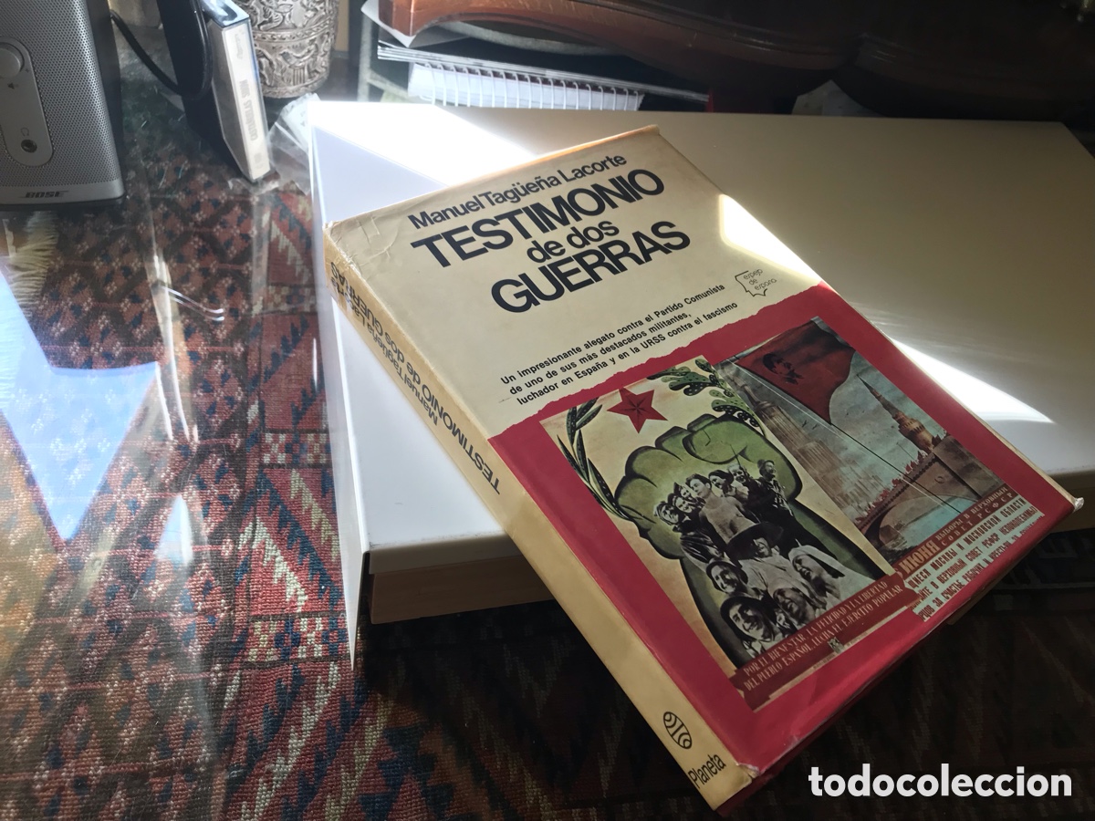Libros de segunda mano: Testimonio de dos guerras. Manuel Tag&uuml;e&ntilde;a Lacorte. Editorial Planeta
