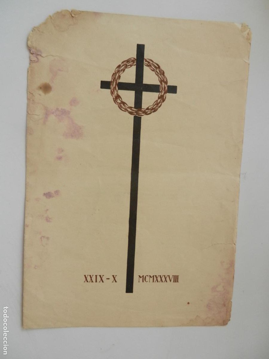 Libros de segunda mano: ORACION A LOS CAIDOS POR LA REVOLUCION NACIONAL DE ESPA&Ntilde;A - RAFAEL SANCHEZ MAZAS -1939