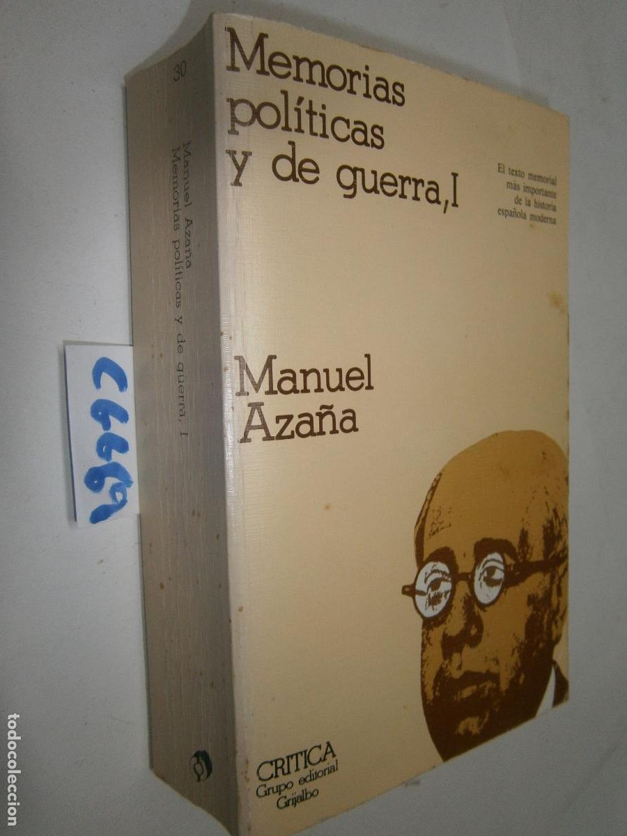 Second hand books: MEMORIAS POLITICAS Y DE GUERRA - AZA&Ntilde;A