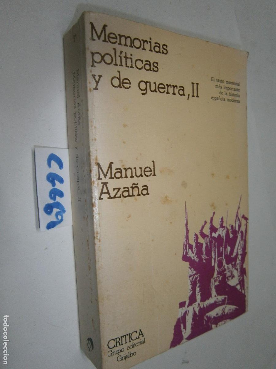 Libros de segunda mano: MEMORIAS POLITICAS Y DE GUERRA - AZA&Ntilde;A