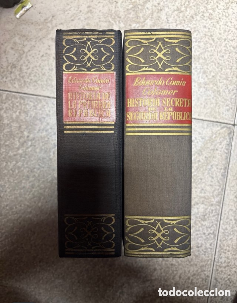 Libros de segunda mano: 2 Tomos: Historia de la rep&uacute;blica
