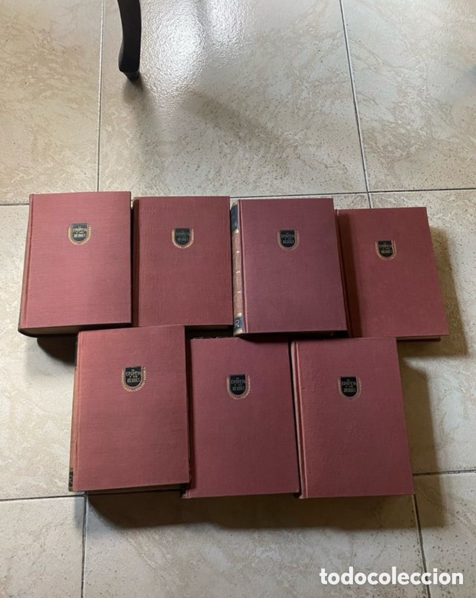 Libros de segunda mano: Colecci&oacute;n: LA EPOPEYA Y SUS HEROES (7 TOMOS)