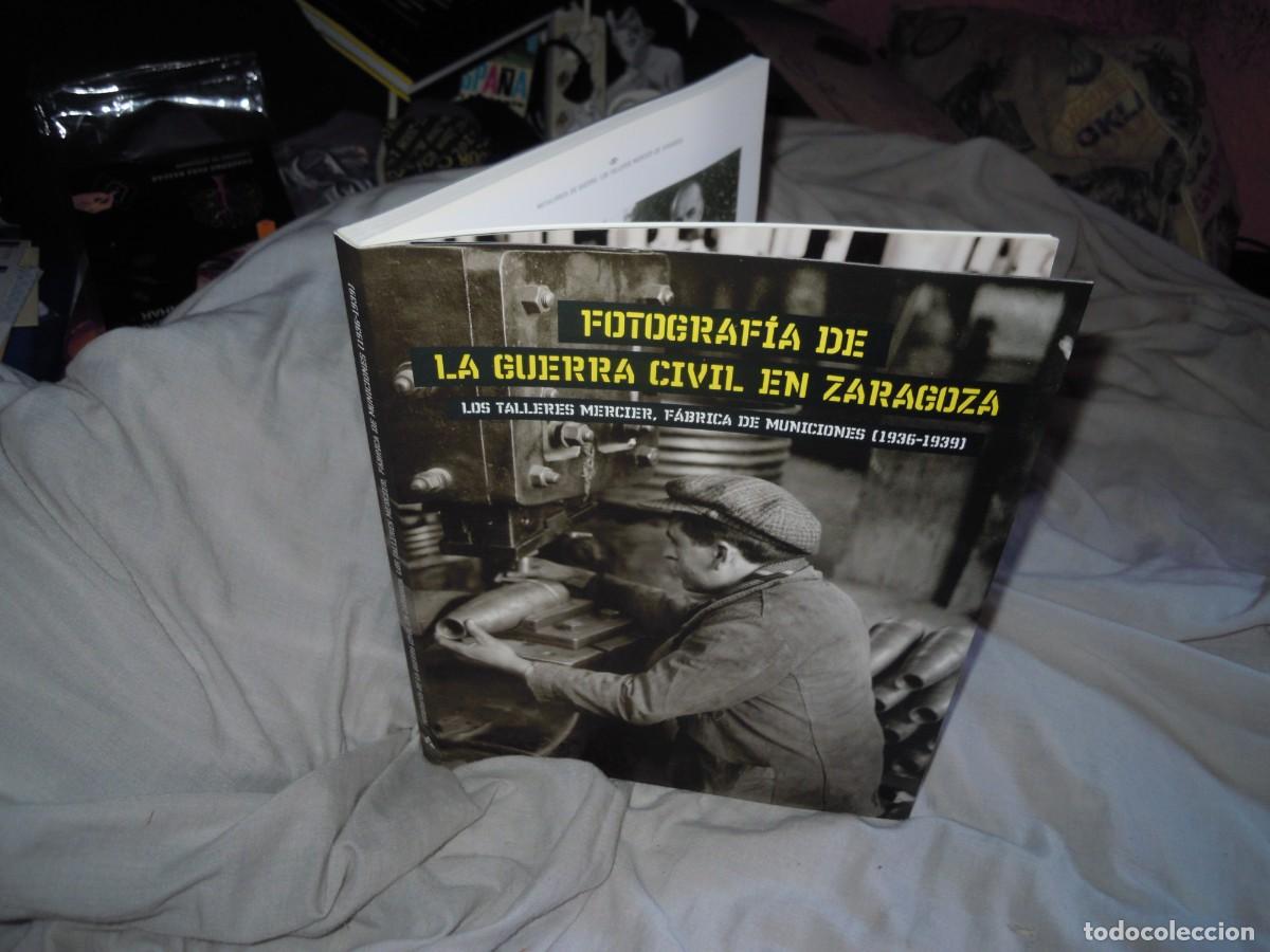 Libros de segunda mano: TALLERES MERCIER, F&Aacute;BRICA DE MUNICIONES 1936-39 CAT&Aacute;LOGO FOTOGRAF&Iacute;A GUERRA DIP. ZARAGOZA, &Uacute;NICO