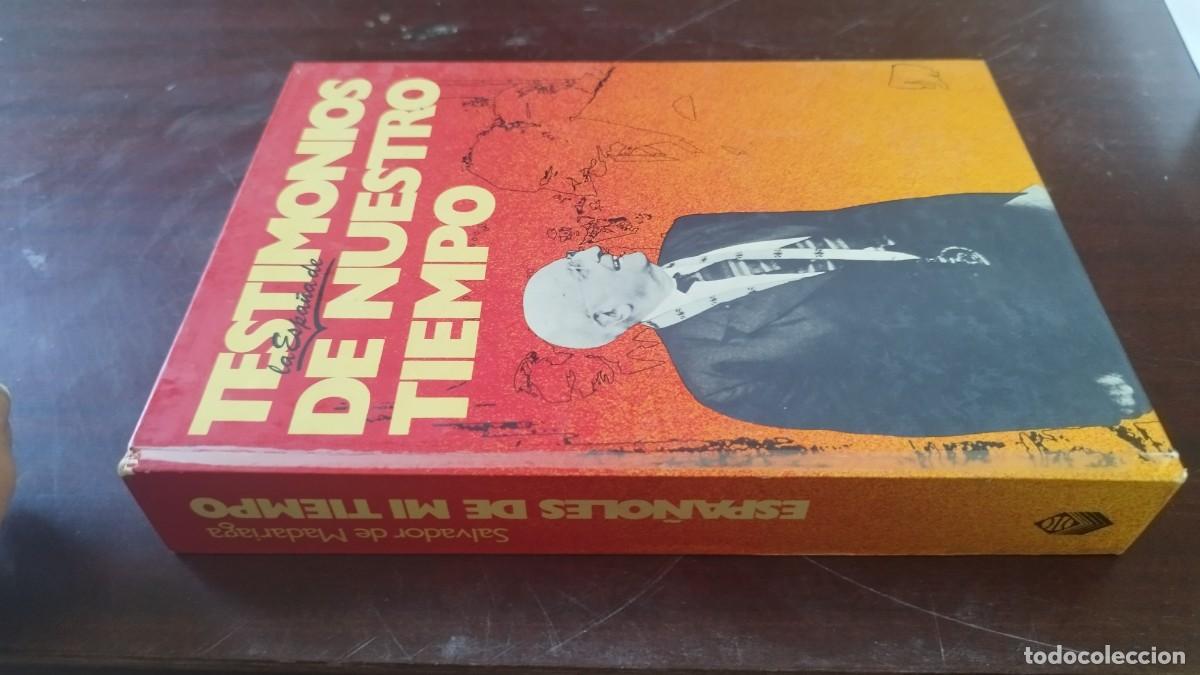 Libros de segunda mano: ESPA&Ntilde;OLES DE MI TIEMPO / SALVADOR DE MADARIAGA / CJA 608 / PLANETA