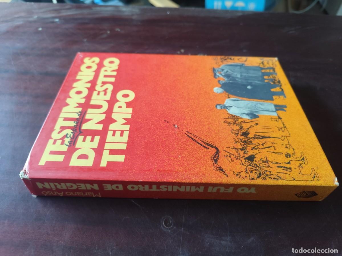 Libros de segunda mano: YO FUI MINISTRO DE NEGRIN / MARIAN ANSO / CJA 613 / PLANETA