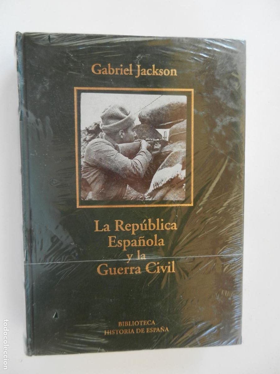 Libros de segunda mano: LA REP&Uacute;BLICA ESPA&Ntilde;OLA Y LA GUERRA CIVIL - GABRIEL JACKSON - BIBLIOTECA HISTORIA DE ESPA&Ntilde;A - PRECINTA