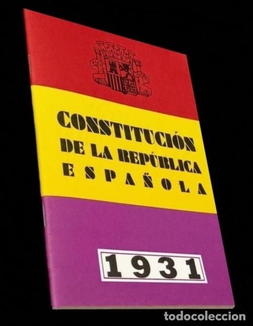 Libros de segunda mano: M4068 - CONSTITUCION DE LA REPUBLICA ESPA&Ntilde;OLA 1931.