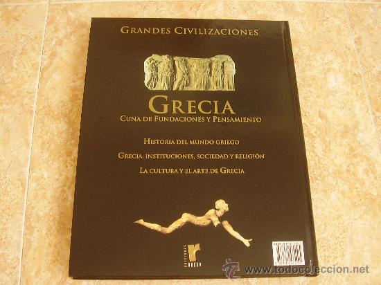 Libros de segunda mano: Libro GRECIA, CUNA DE FUNDACIONES Y PENSAMIENTO. GRANDES CIVILIZACIONES (2002) Ediciones Rueda.Nuevo - Foto 2 - 26670620