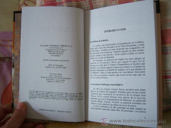 Libros de segunda mano: CARTER SCOTT Los Hititas - Foto 3